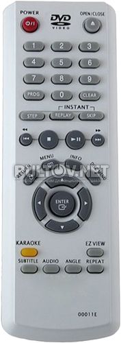 00011E, AK59-00011E пульт для DVD-плеера Samsung DVD-P245 и др. (с караоке)