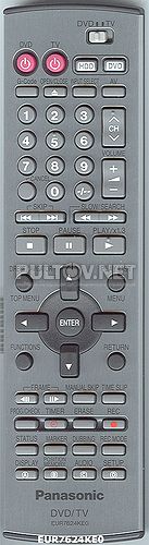 EUR7624KEO пульт для DVD-рекордера Panasonic DMR-E100H