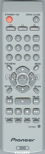 VXX2805 пульт для DVD-плеера PIONEER