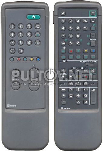 RM-816 неоригинальный пульт для телевизора Sony