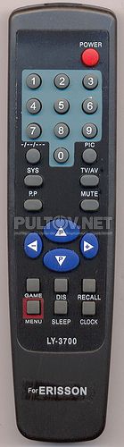 LY-3700 пульт для телевизора TV-2108 и других