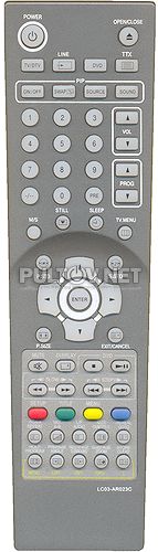 LC03-AR023C пульт для телевизора (модель TV DVD 2)