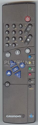 TelePilot 720 ( TP720 ) пульт для телевизора неоригинального производства  GRUNDIG T51-640OIRT и других