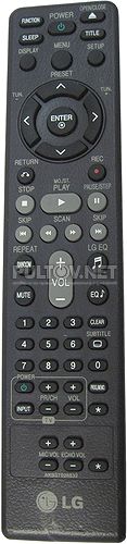 AKB37026832 пульт для домашнего кинотеатра LG HT355SD и др.