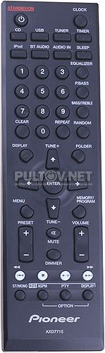 AXD7715 пульт для музыкального центра Pioneer X-CM11 и др.