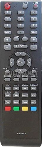 EN-83801, DEXP EN-83801 пульт для телевизора DEXP 32A3300 и других