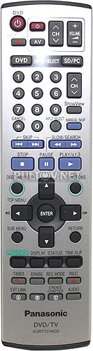 EUR7721KCO (EUR7721KC0) пульт для DVD-рекордера DMR-E65EE-S
