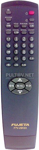 FUJETA FTV-29K22 пульт для телевизора