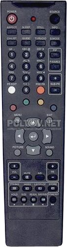 LC3701E пульт для телевизора Marantz