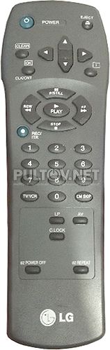 P-0190 пульт для видеомагнитофона LG BC-290W и др.