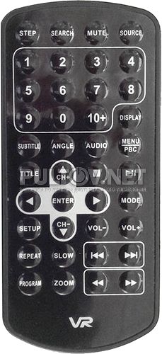 PDV-T090FV пульт для DVD-плеера VR