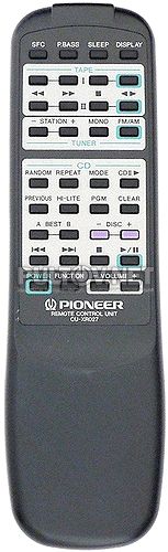CU-XR027, AXD7102 пульт для музыкального центра Pioneer XR-P770F