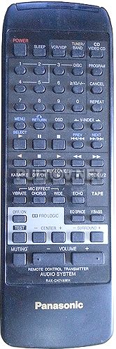 RAK-CH746WH пульт для музыкального центра Panasonic SC-VC858 и др.