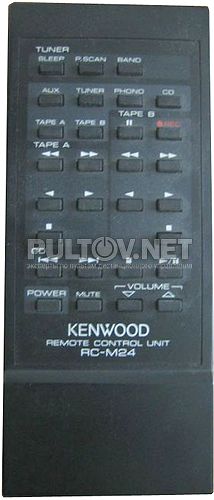 RC-M24 оригинальный пульт для музыкального центра Kenwood RXD-24