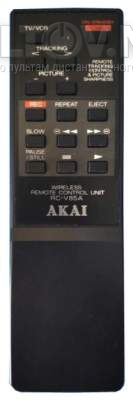 RC-V85A пульт для видеомагнитофона Akai VS-P84EC и др.