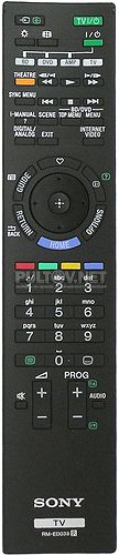 RM-ED033 оригинальный пульт для телевизора Sony KDL-55EX711 и др.