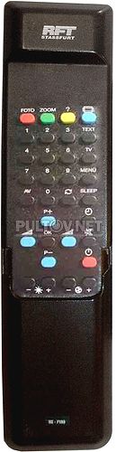 RC-7100, RTF RC-7100 пульт для телевизоров SAMSUNG и RTF Stassfurt Colani TV 55-3000