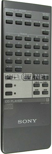 RM-D506 пульт для CD-проигрывателя Sony CDP-C50 и др.