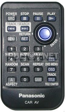 YEFX9995601 пульт для автомобильного монитора Panasonic CY-VHD9401N и др.