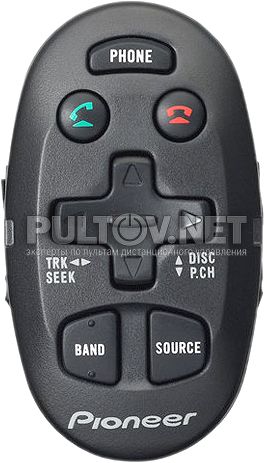 CD-SR110 пульт для автомагнитолы Pioneer DEH-X5500BT (пульт ДУ на руль для моделей с Bluetooth)